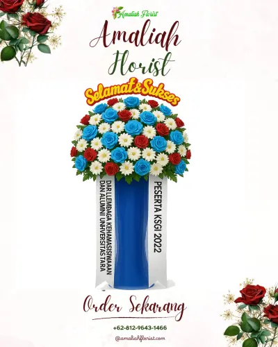 Standing Flower di Rumah Duka Harapan Indah